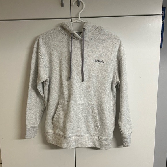 Bench Tops - Bench light grey sweatshirt hoodie, size S